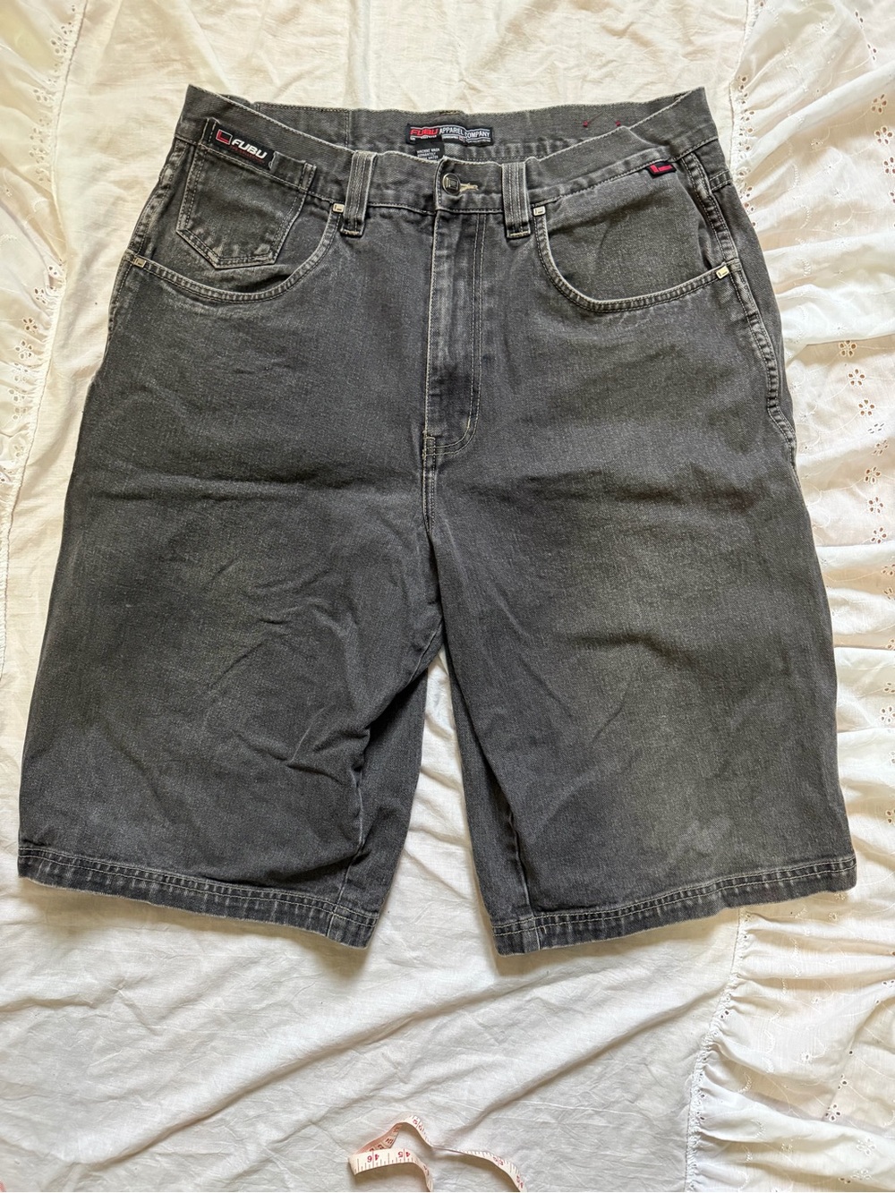 Vintage FUBU Black Jorts